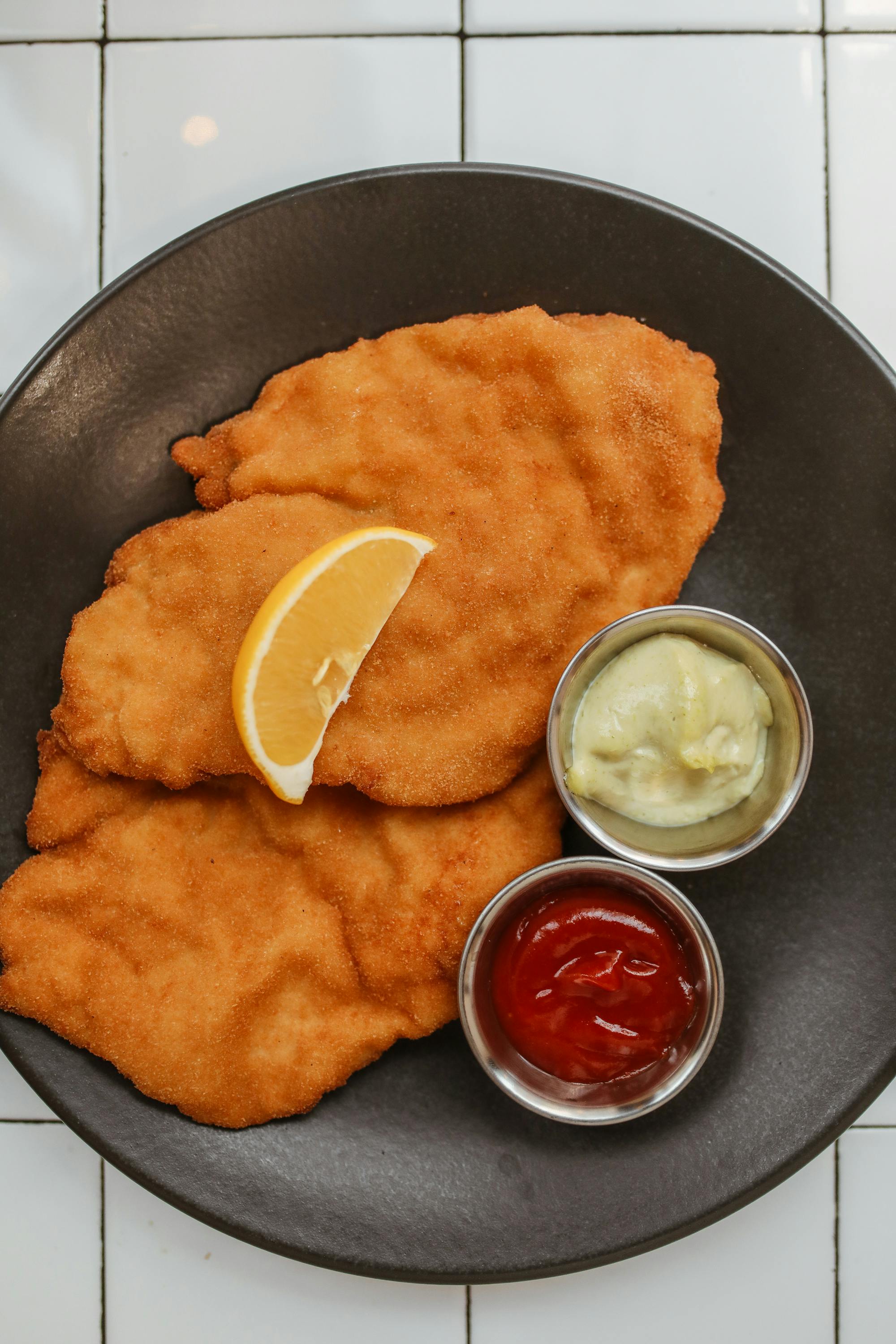 Schnitzel dish